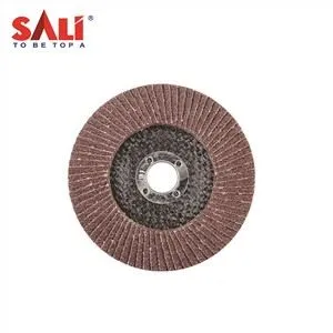 Hoge kwaliteit Aluminium Oxide Flexibele Fiberglass Backing Wood Sanding Flap Wielen